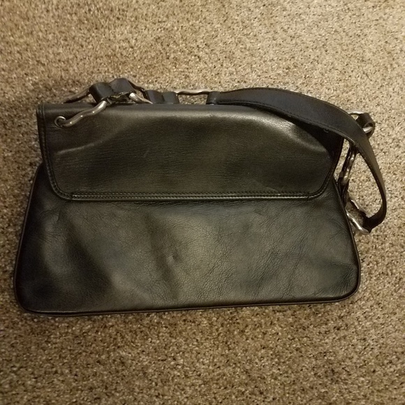 Authentic Burberry black leather bag - Picture 8 of 8